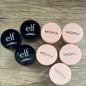 e.l.f. and Moira Cream Eyeshadow bundle
